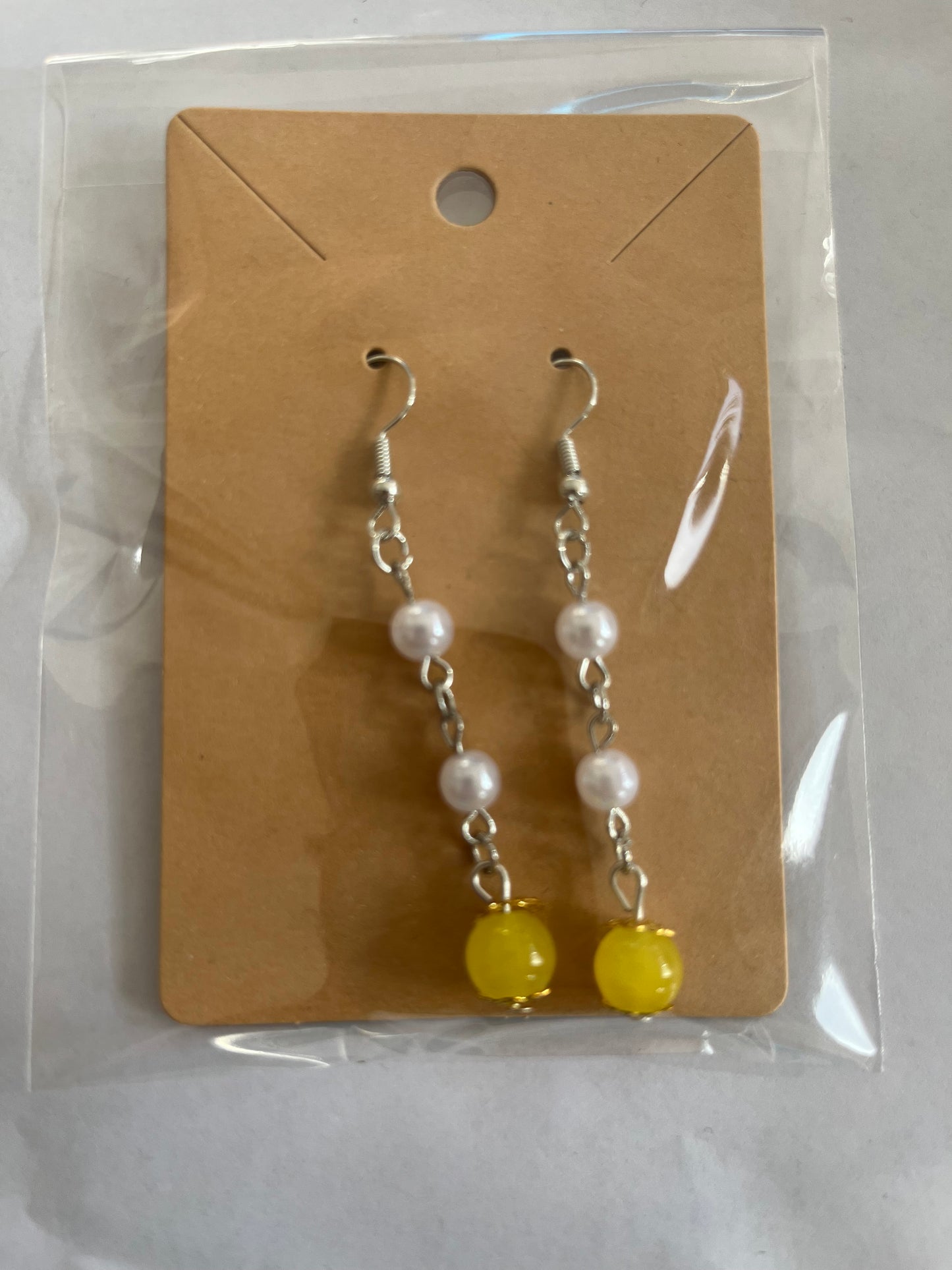 golden honey earrings