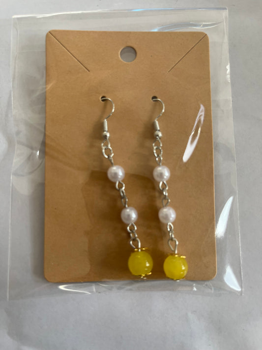 golden honey earrings