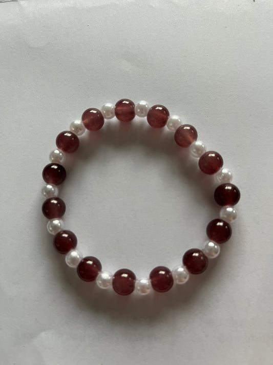 Chestnut glow bracelet